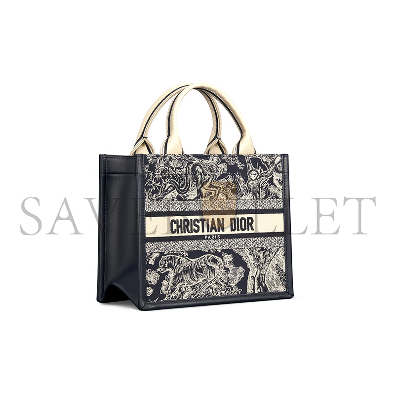 D*or small D*or book tote m1325cetl_m35i (26.5*22*14cm)